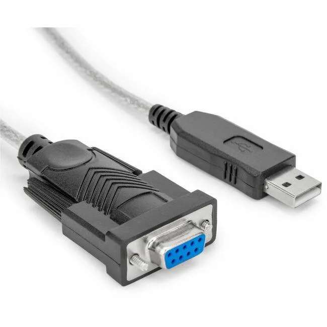 Rocstor Rocstor Y10C700-B1 USB 2.0 to DB9 RS232 Null Modem Adapter 6 ft — product photo