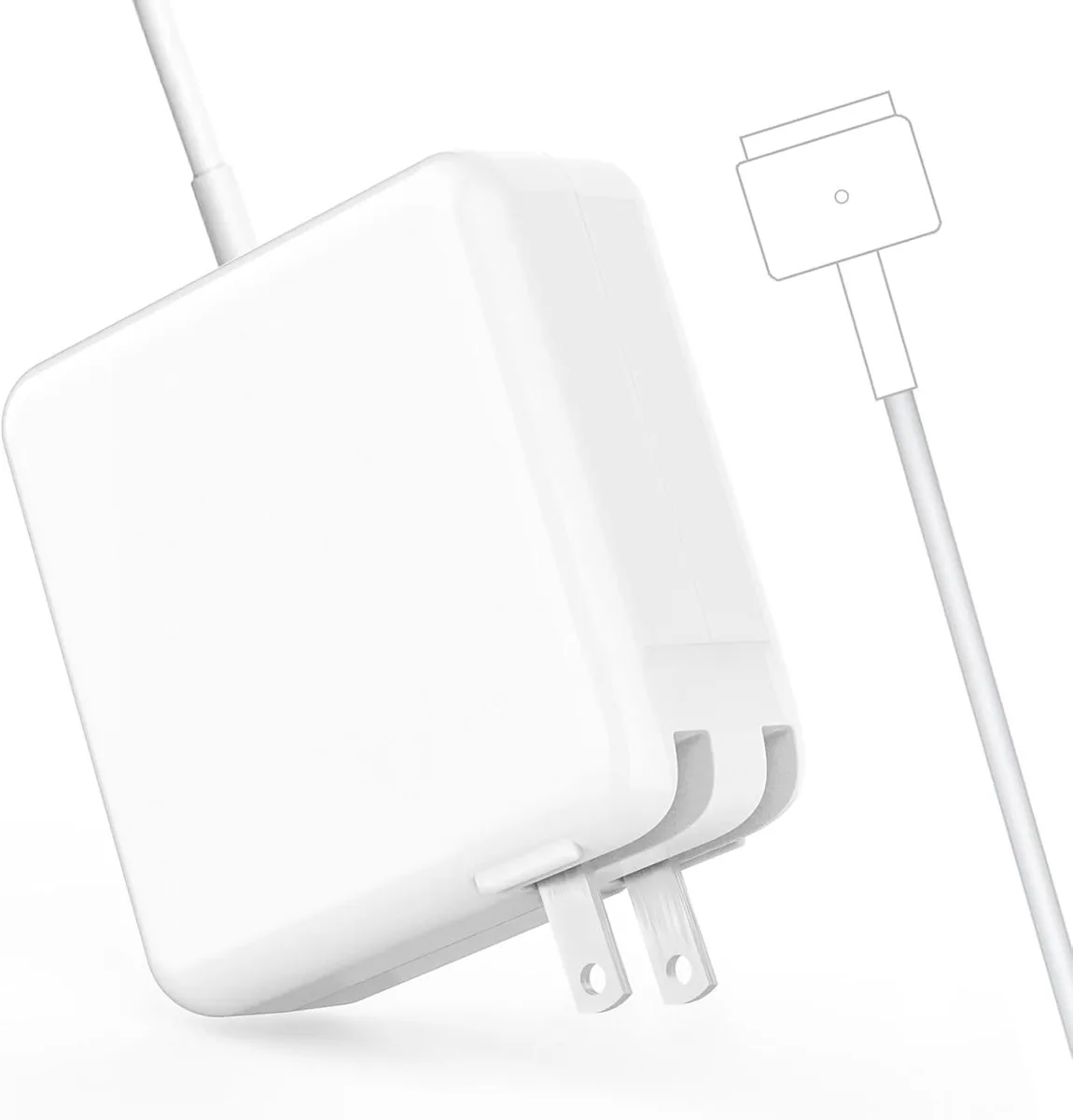 FORIDA FORIDA 45W T-Tip AC Adapter for MacBook Air 11/13 inch 2012-2017 — product photo