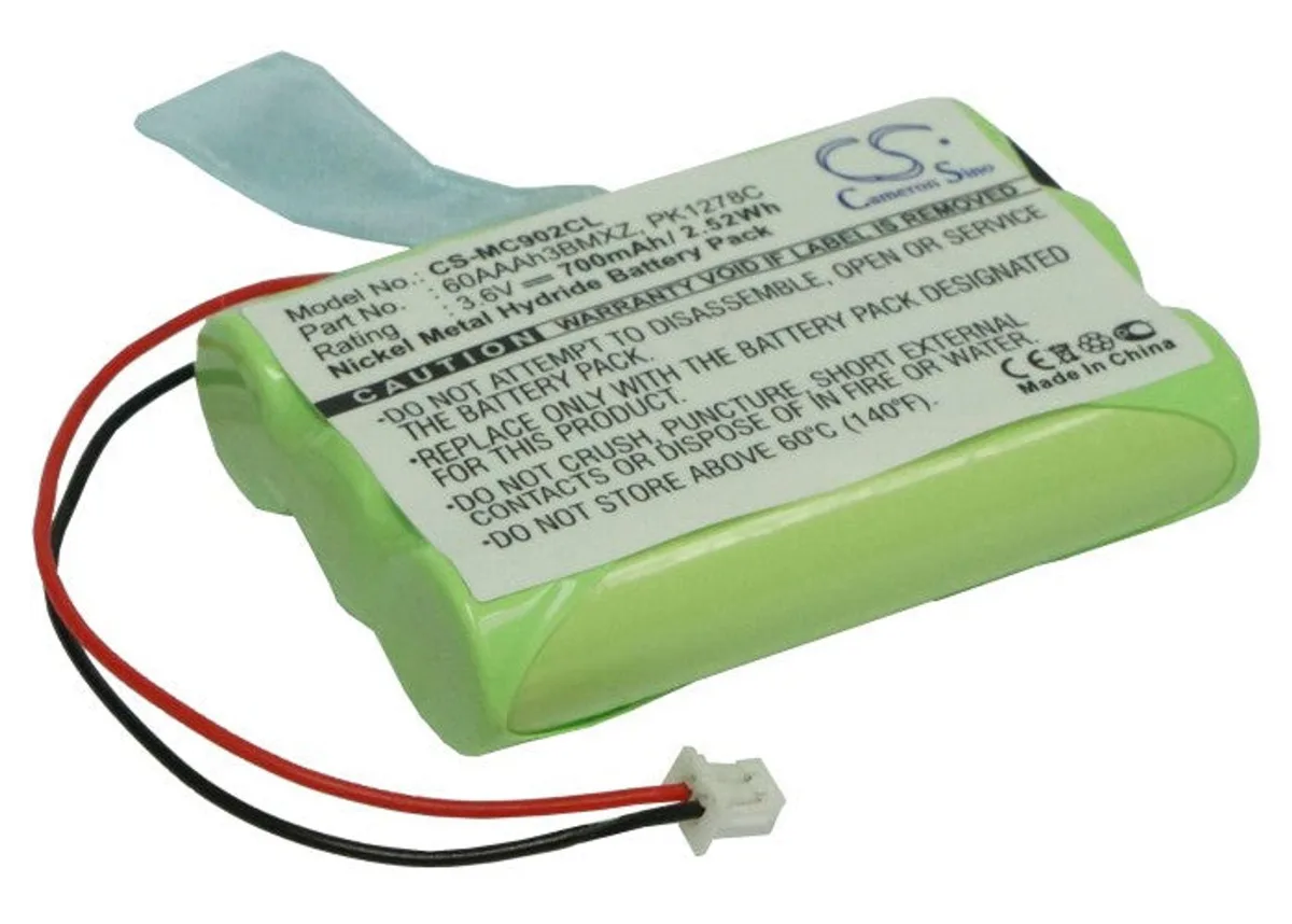 Rectangular rechargeable battery pack for C4010 and C4020 devices