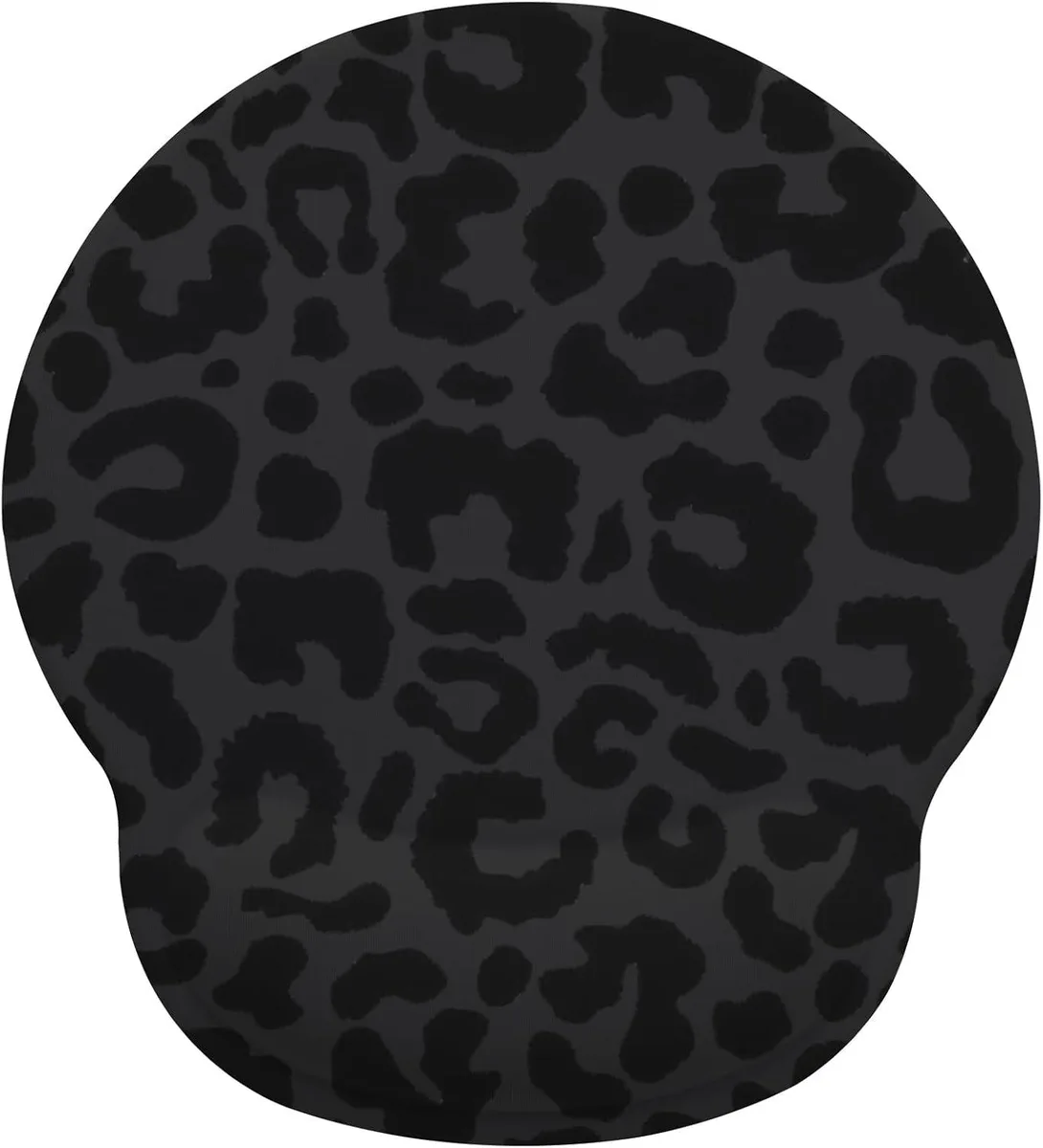  HZZCBG Black Leopard Mouse Pad 8.85 x 9.85 in Gel Wrist Support — product photo