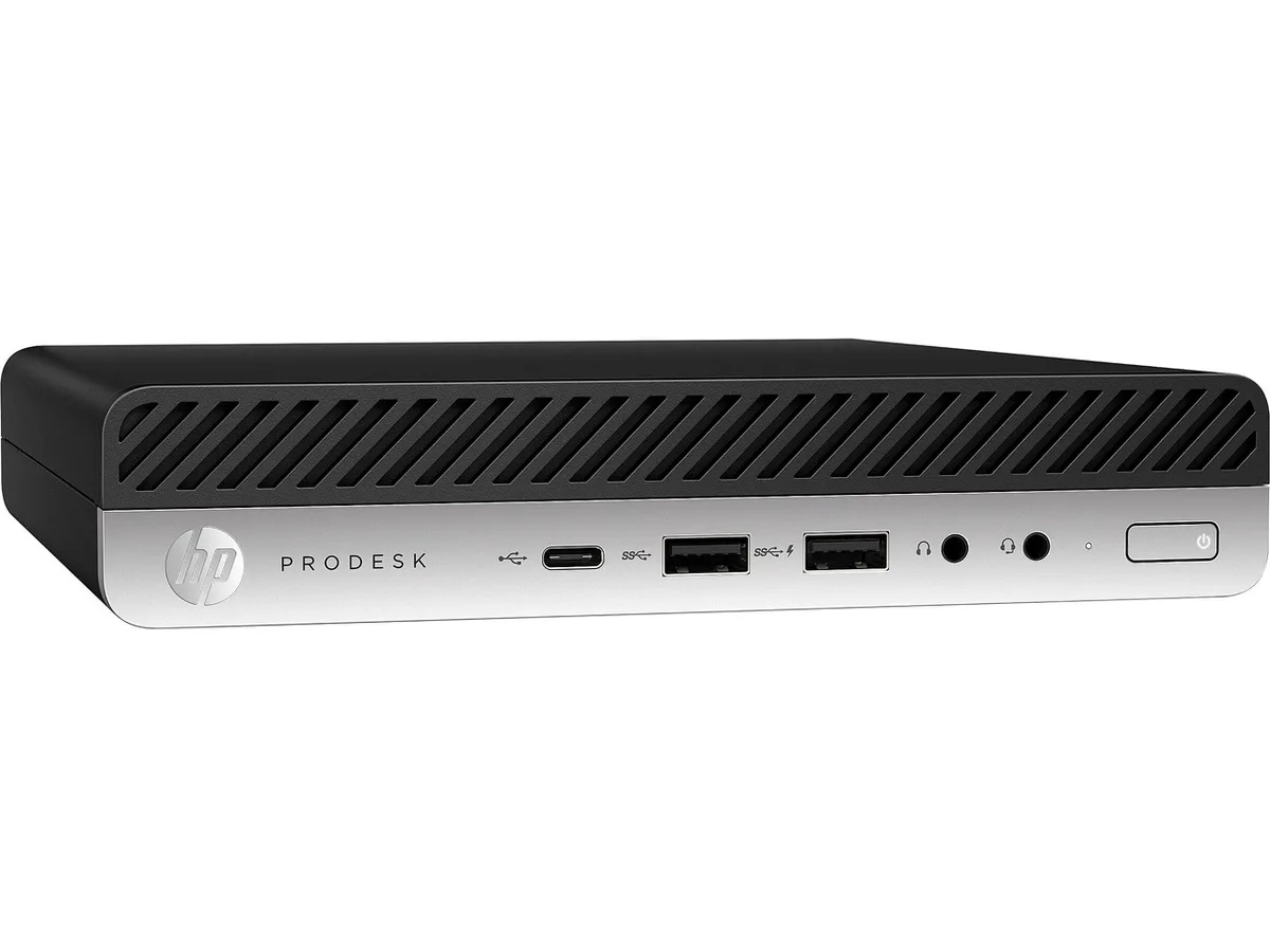 HP HP J1-600G4MA03 ProDesk 600 G4-MINI business desktop Intel Core i7-8700T 16GB DDR4 500GB NVMe Windows 11 Pro — product photo