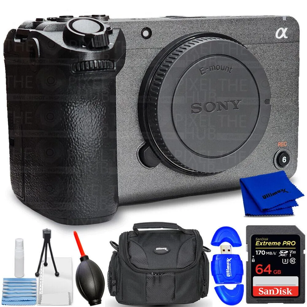 Sony Sony FX30 ILME-FX30B Digital Cinema Camera 26.1MP 4K 120p 64GB Bundle — product photo