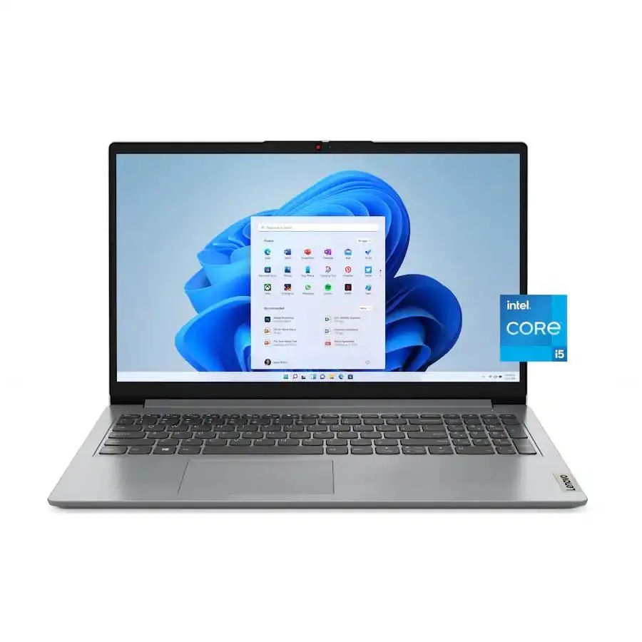 Lenovo Lenovo IdeaPad 1i laptop, Core i5-1335U, 16GB, 256GB, 15.6" FHD, Cloud Grey — product photo