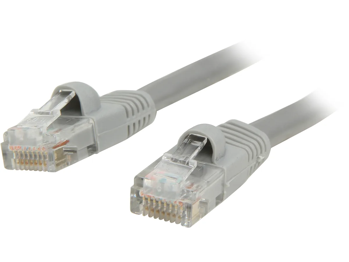 Cables To Go Cables To Go 19305 Cat5e network ethernet cable snagless unshielded 50 ft gray — product photo