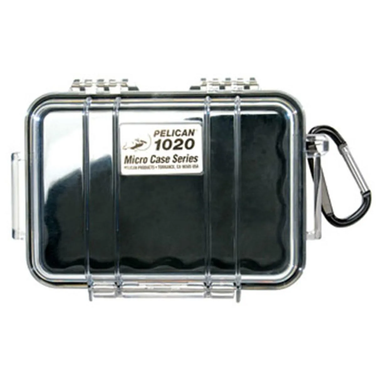 Pelican Products, Inc. Pelican 1020 Watertight Micro Case Clear Black — product photo