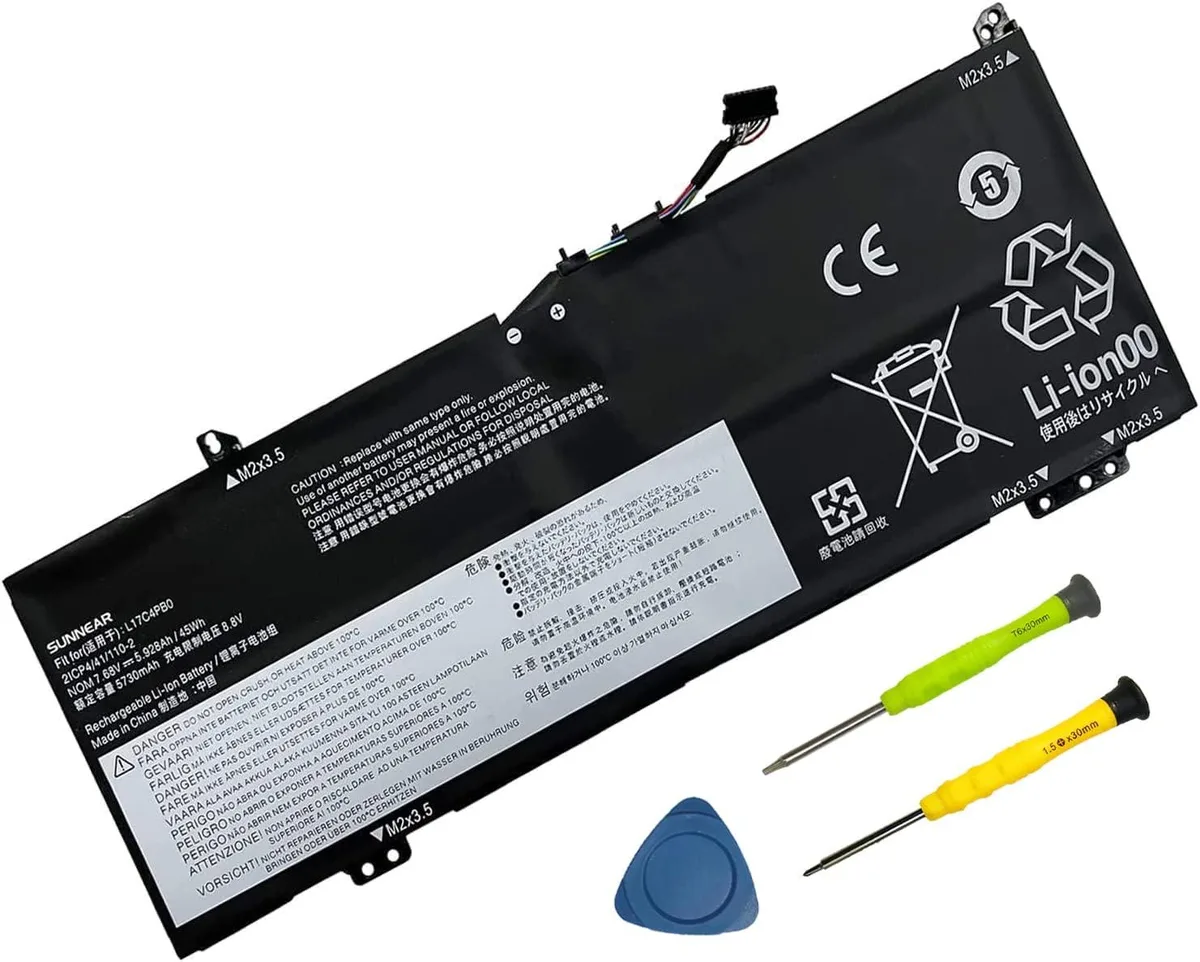 PISKEKAT PISKEKAT L17C4PB0 laptop battery 7.68V 45Wh 5928mAh Li-ion — product photo