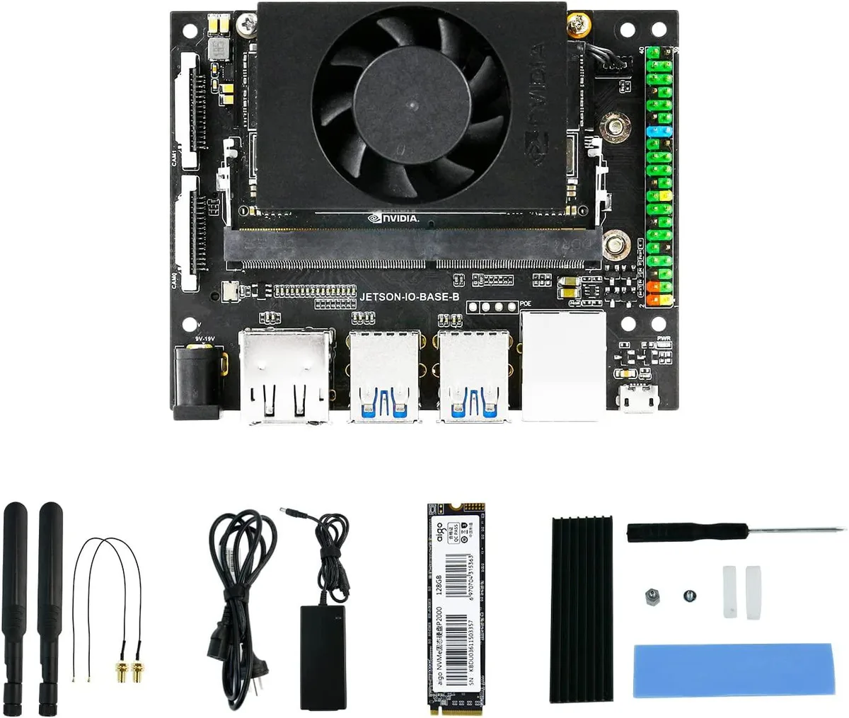 yahboom yahboom Jetson Xavier NX SUB Developer Kit 16G eMMC 128G NVMe barebone mini PC — product photo