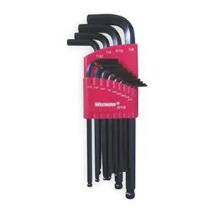 Westward Westward 2CYC6 13-Piece SAE Ball-End Hex Key Set — product photo