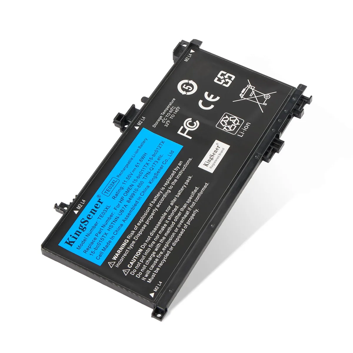 KingSener KingSener TE03XL laptop battery 61.6Wh 11.55V — product photo