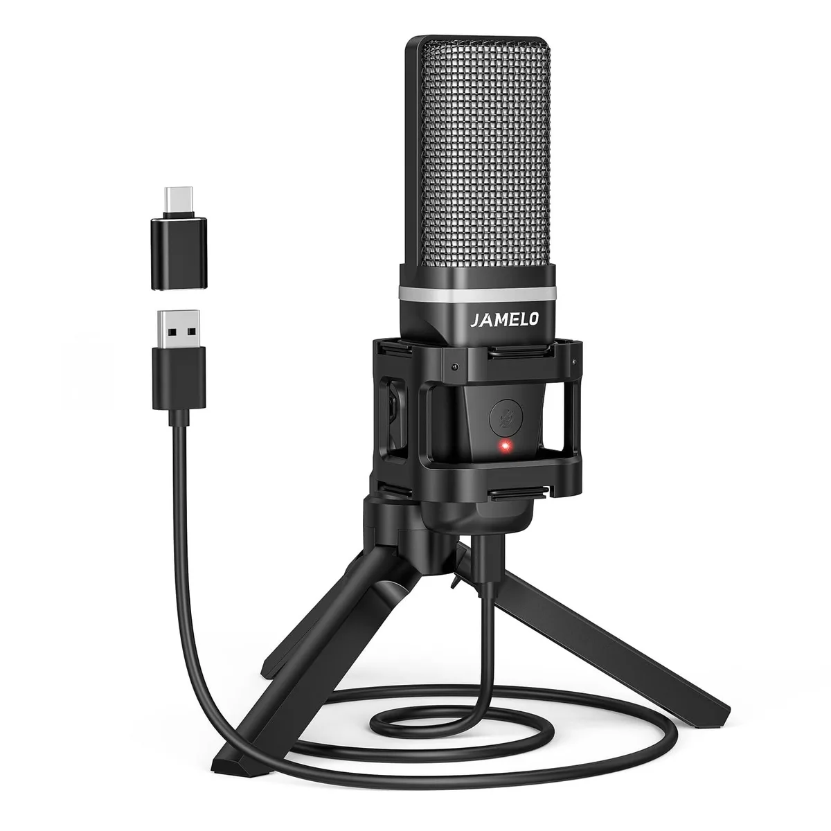  Camola USB Gaming Microphone RGB 3.5mm 440g — product photo