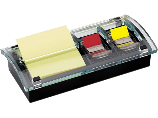 3M DS-100 desktop dispenser with pop-up notes and flags
