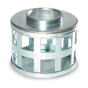 Dayton Dayton 2EHE8 Suction Strainer 4 NPT Side Square Perf Steel — product photo