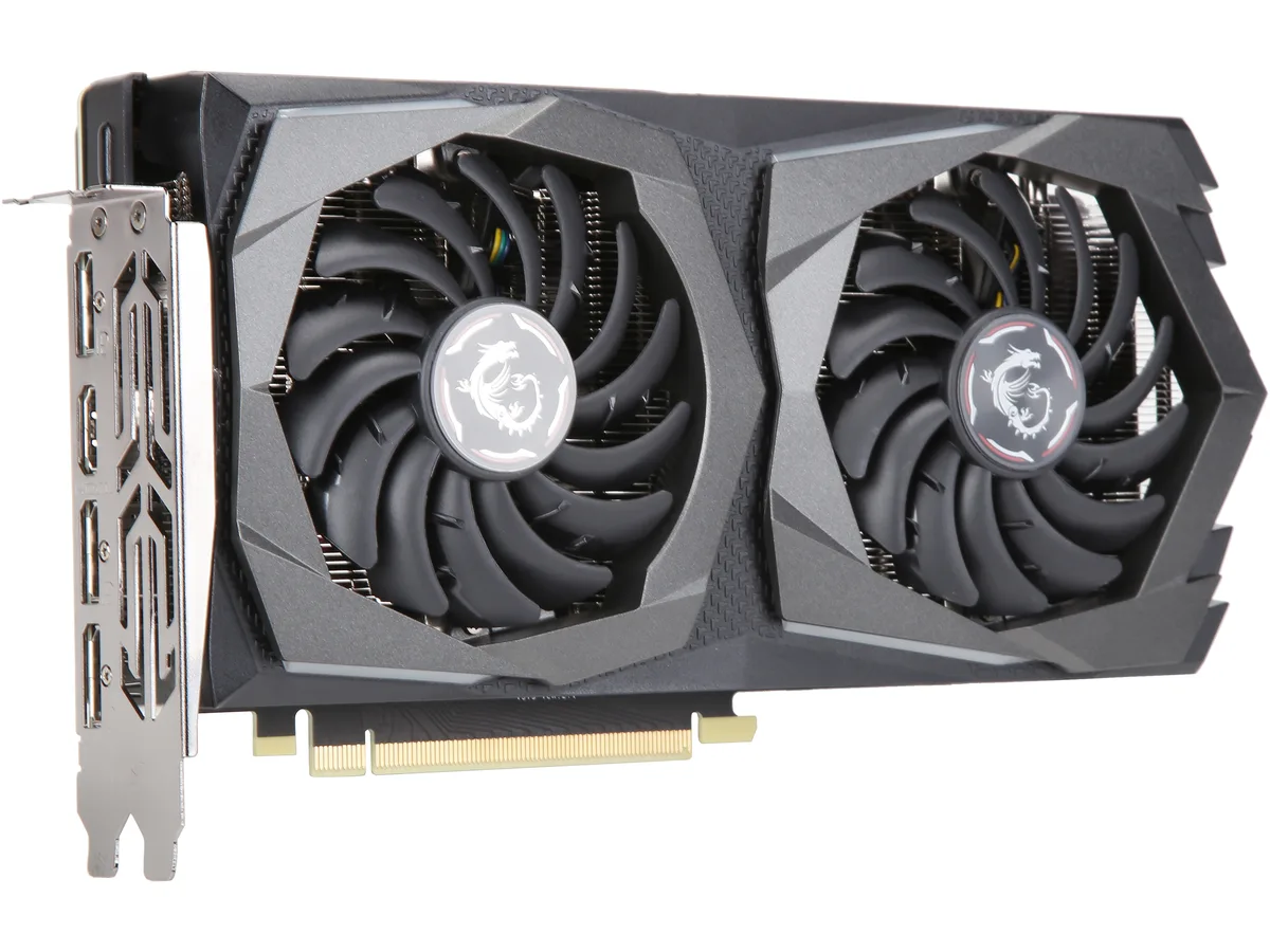 MSI MSI GTX1660 Ti GAMING 6G graphics card — product photo