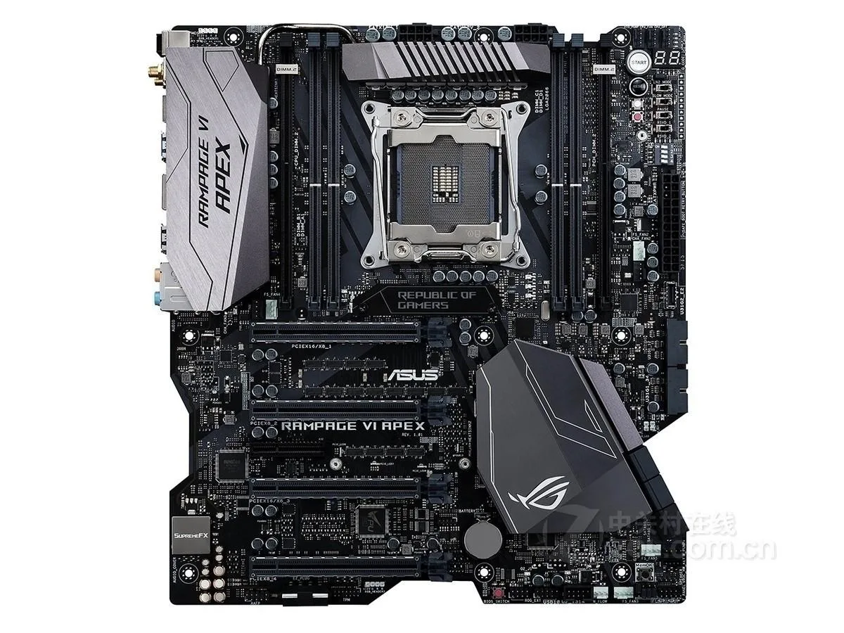ASUS ASUS ROG Rampage VI Apex Intel X299 motherboard LGA 2066 DDR4 128GB — product photo