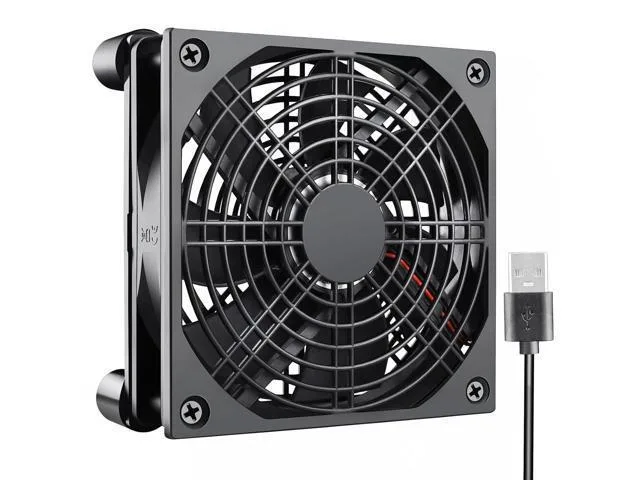 LORDWORLD LORDWORLD 120mm USB Cooling Fan 5V 1500RPM 23dBA — product photo