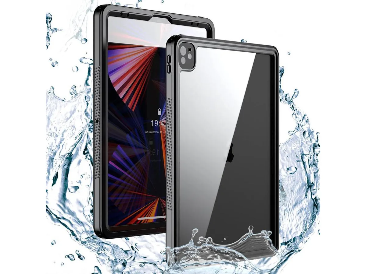 BONAEVER BONAEVER Waterproof Case for iPad Pro 12.9 inch 2020 4th Generation with Shoulder Strap — product photo