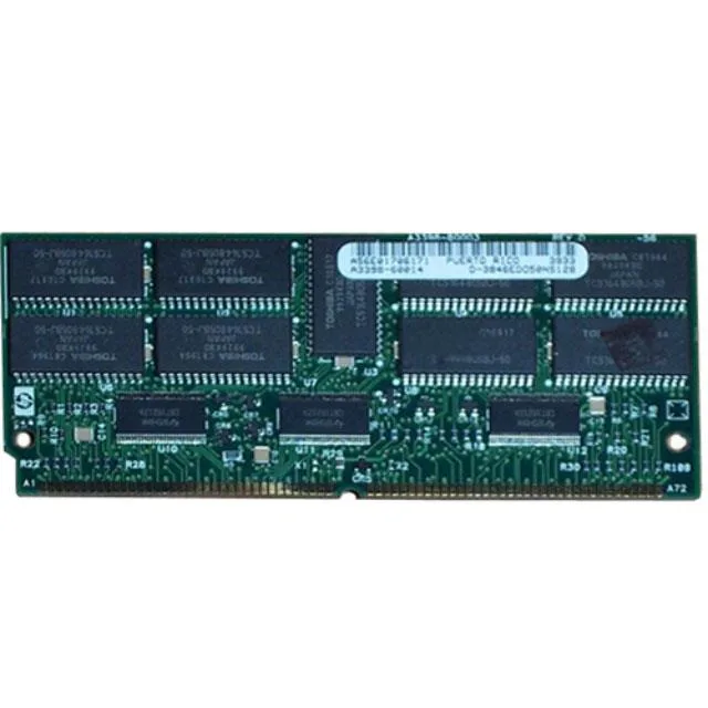HP HP A3398-60014 128MB 72-pin ECC SIMM memory upgrade — product photo