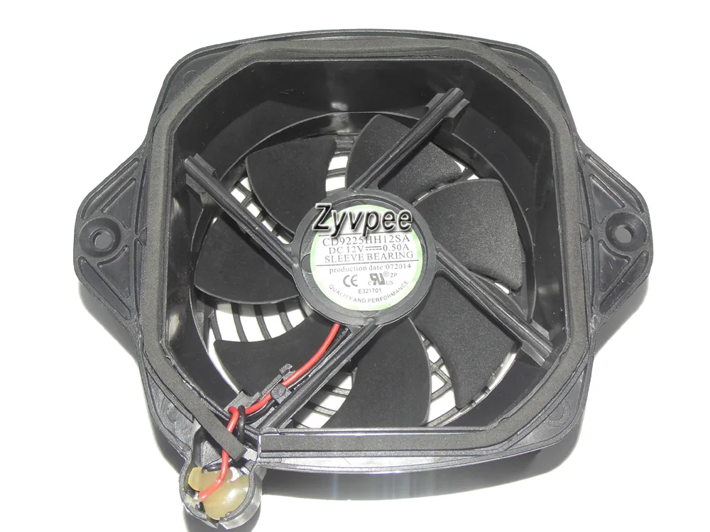 Zyvpee Zyvpee CD9225HH12SA 12V .5A 2 Wire Case Fan — product photo