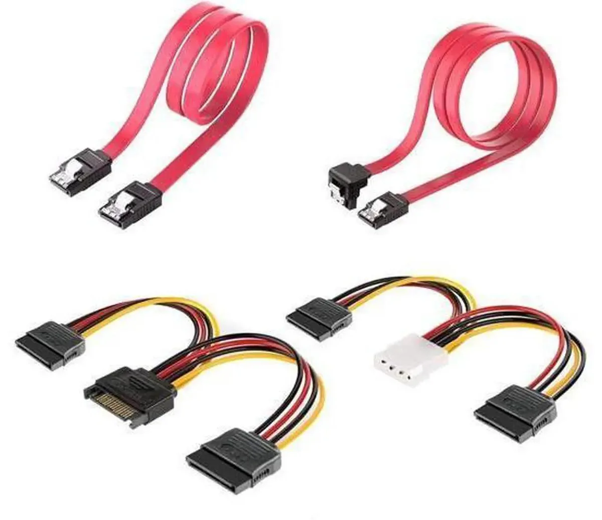 SMUGDESK SMUGDESK 2Bay 2.5" to 3.5" Bracket Kit with Red SATA Cables — product photo