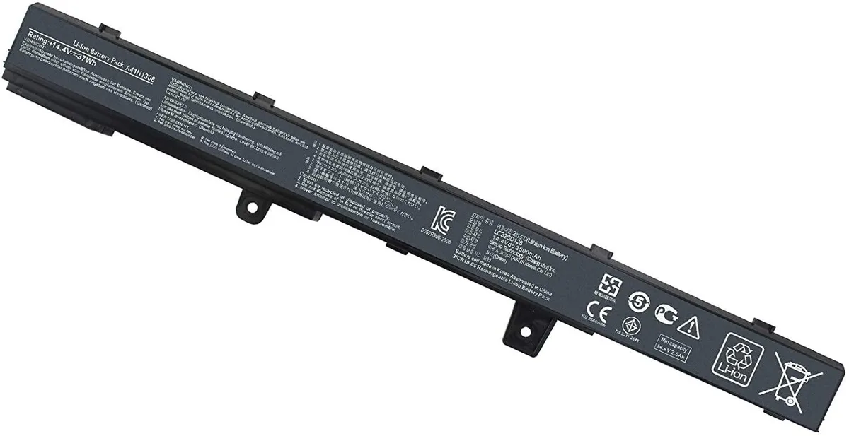 DMKAOLLK DMKAOLLK A31N1319 A41N1308 14.4V 37WH 4-cell laptop battery — product photo