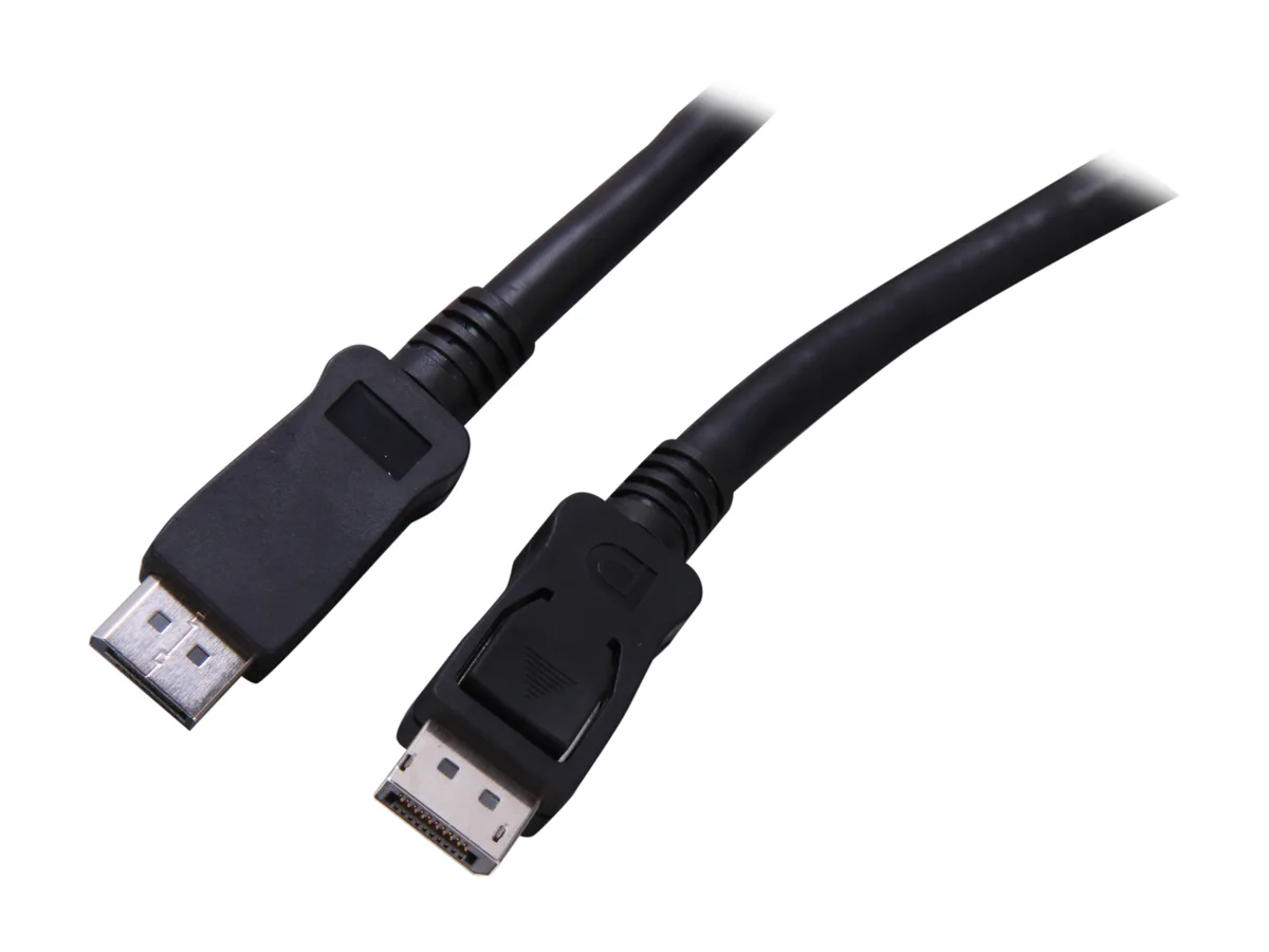 STARTECH STARTECH DISPLPORT50L 50 ft 15.24m DisplayPort cable male to male latching 10.8 Gbps 2560x1600 — product photo