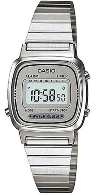 CASIO CASIO LA670WA-7 25 mm Square Digital Watch — product photo