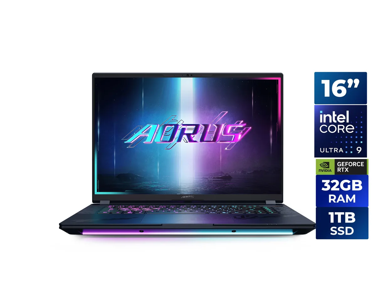 AORUS AORUS MASTER 16 BYHC5USE64SH gaming laptop — product photo