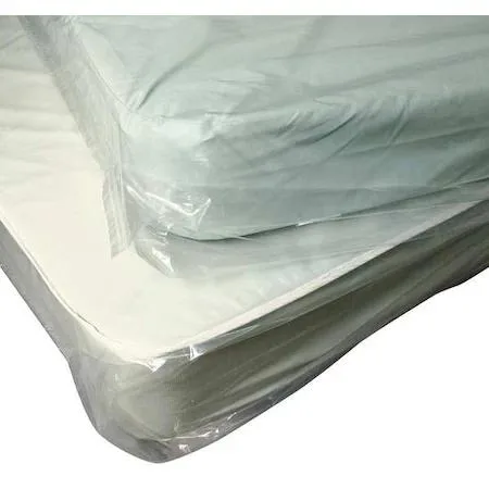 Zoro Select Zoro Select 92" x 60" Mattress Bags, 1.10 mil, Clear, PK 125 — product photo