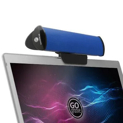 GOgroove GOgroove SonaVERSE USB Clip-On Speaker Blue — product photo