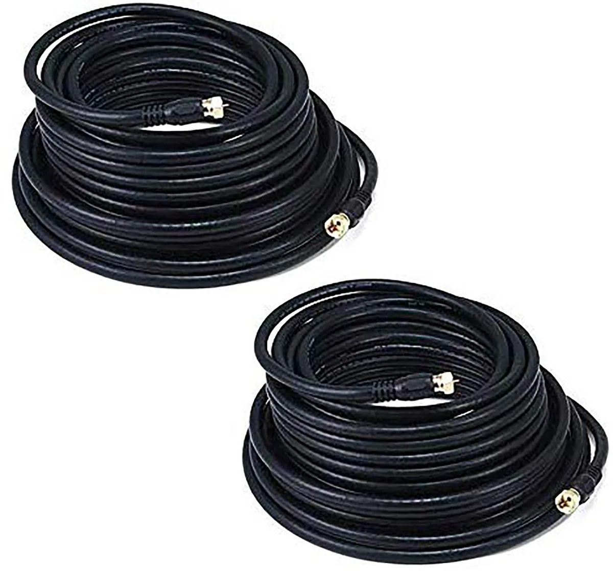 iMBAPrice iMBAPrice RG6 Coaxial Cable 50 ft 75 Ohms Pack of 2 — product photo