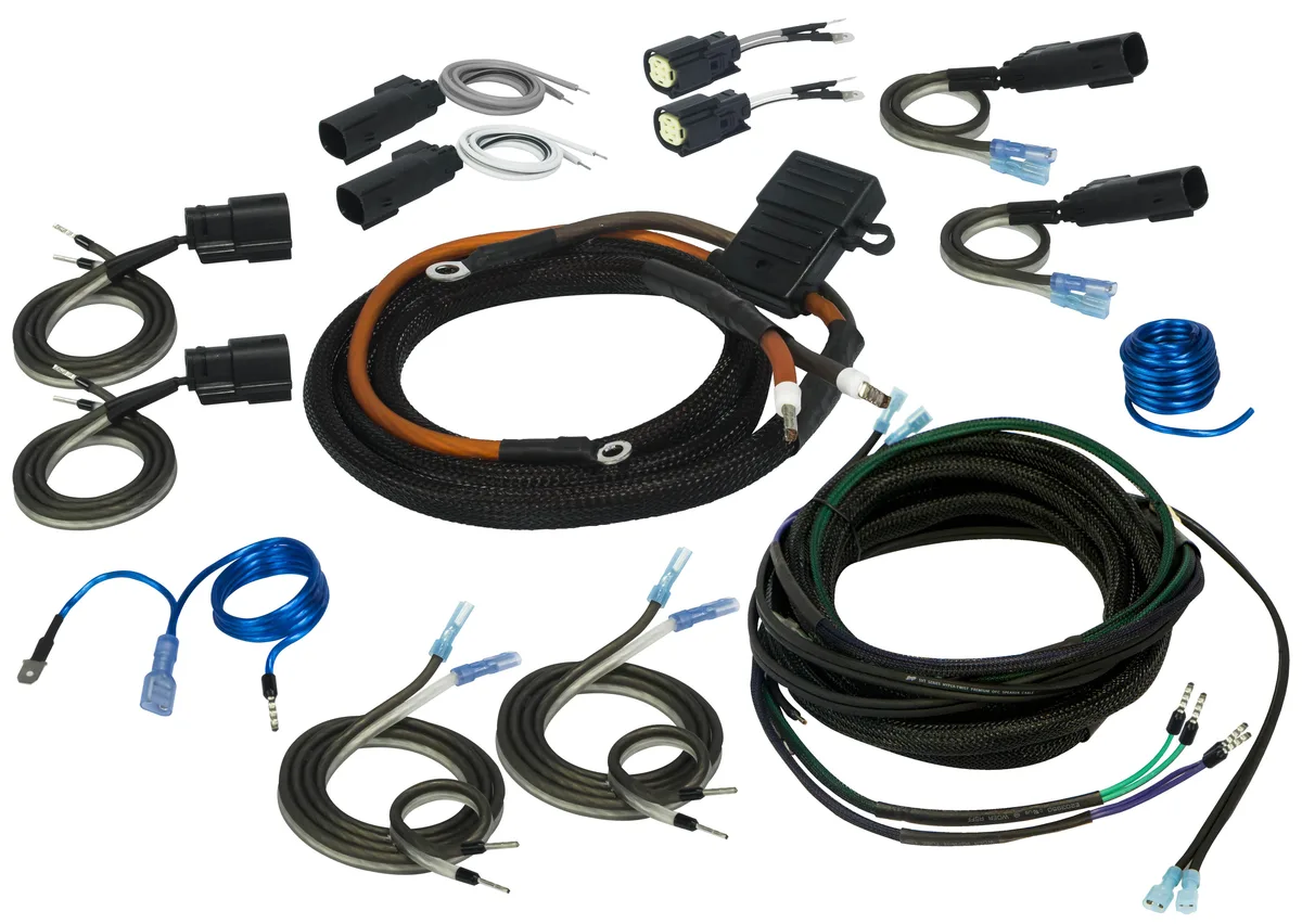 STINGER STINGER SVTK4681 Harley Davidson Amplifier Wiring Kit 8GA 1998-2013 — product photo
