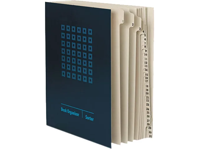 Smead Smead 89294 Expandable Indexed Sorter 31-Tab Letter Size Navy Blue accessory — product photo