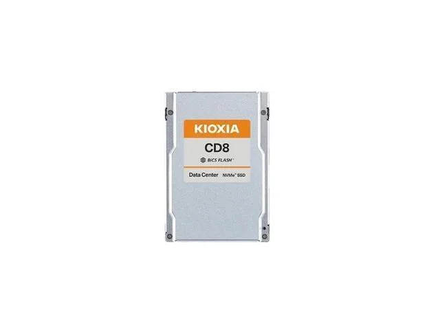 Kioxia Kioxia KCD8DPUG15T3 15,360 GB 2.5in PCIe 5.0 NVMe 2.0 TLC SED SSD — product photo