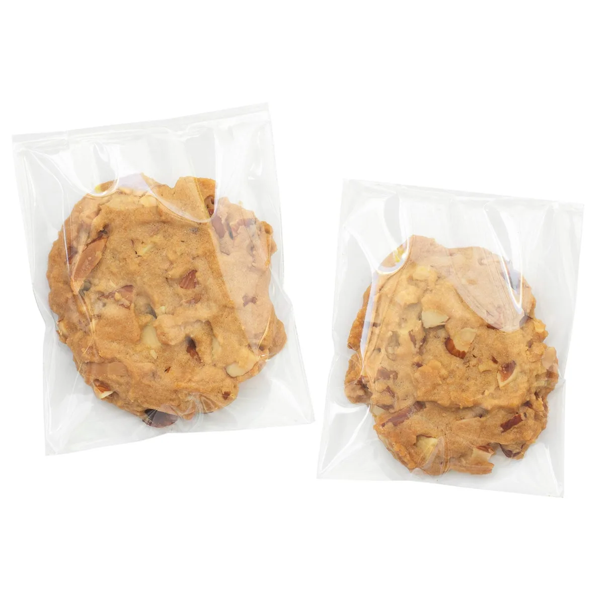 Clear self-sealing cellophane treat bags, 200 pieces, 4 by 6 inches