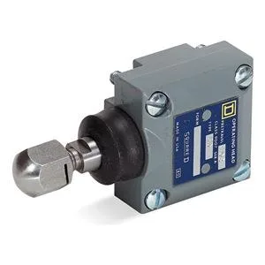 White Square D limit switch head with 1.24 in side plunger