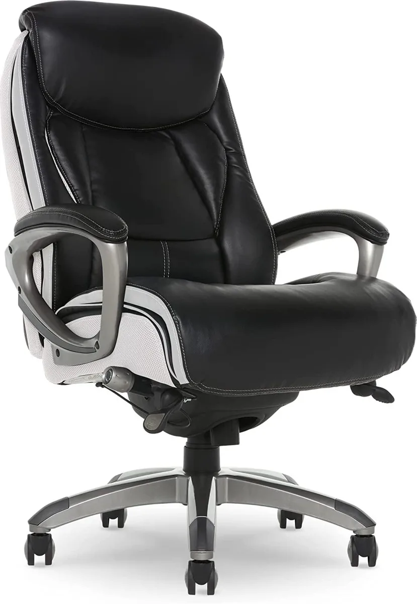 Serta Serta Executive Office Chair Black &amp; White 19-21 — product photo