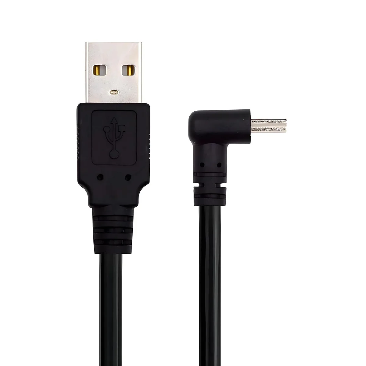 Fervit Fervit Mini USB 2.0 Type-B 5-Pin 90° Down Angled to USB 2.0 Type-A Cable 150cm — product photo