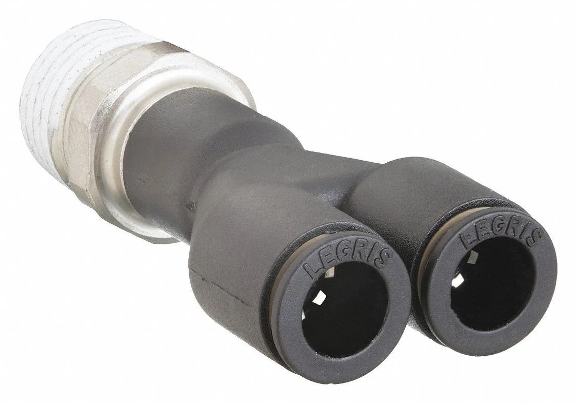 Legris Legris 3148 04 11 Threaded Y Male 5/32 in OD PSI 290 PK10 trap — product photo