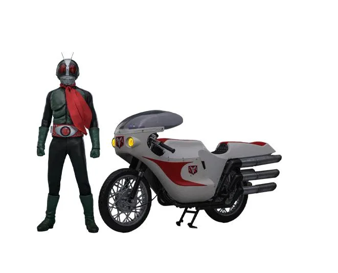 Hot Toys Hot Toys TMS149 Kamen Rider No.2 &amp; Cyclone No.2 action figure — product photo