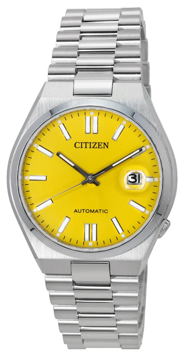 Citizen Citizen Tsuyosa Yellow Dial Automatic NJ0150-81Z 40mm 50m 8210 21 Jewels — product photo