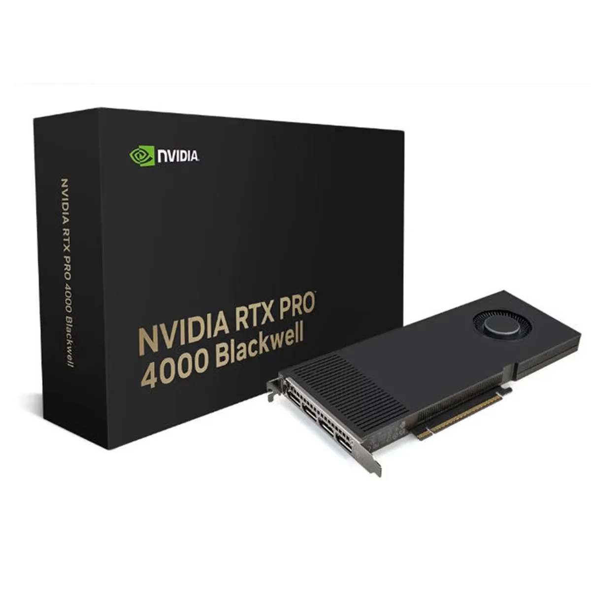 NVIDIA NVIDIA RTX PRO 4000 Blackwell 24G 24 GB GDDR7 ECC workstation graphics card — product photo