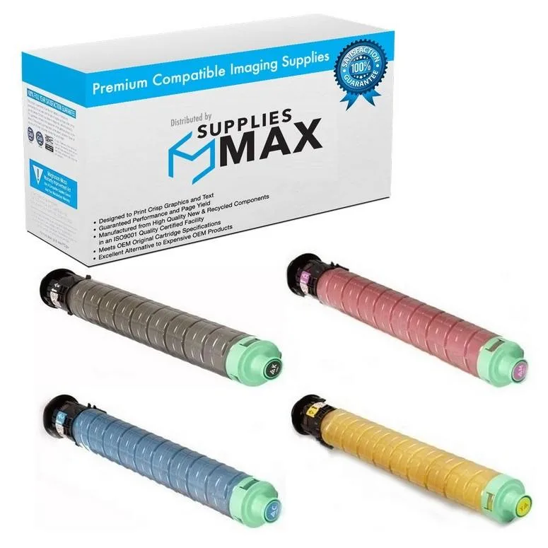 SuppliesMax SuppliesMax GSTC840-4PK toner cartridge combo pack (BK/C/M/Y) — product photo
