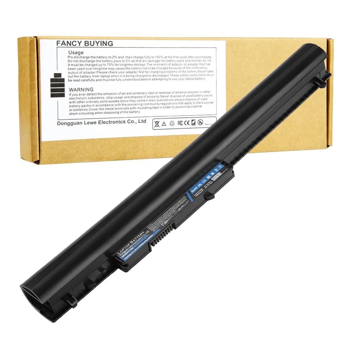 No Sew No Sew LA04 2600mAh 11.1V laptop battery for HP 14-Y 15-F — product photo