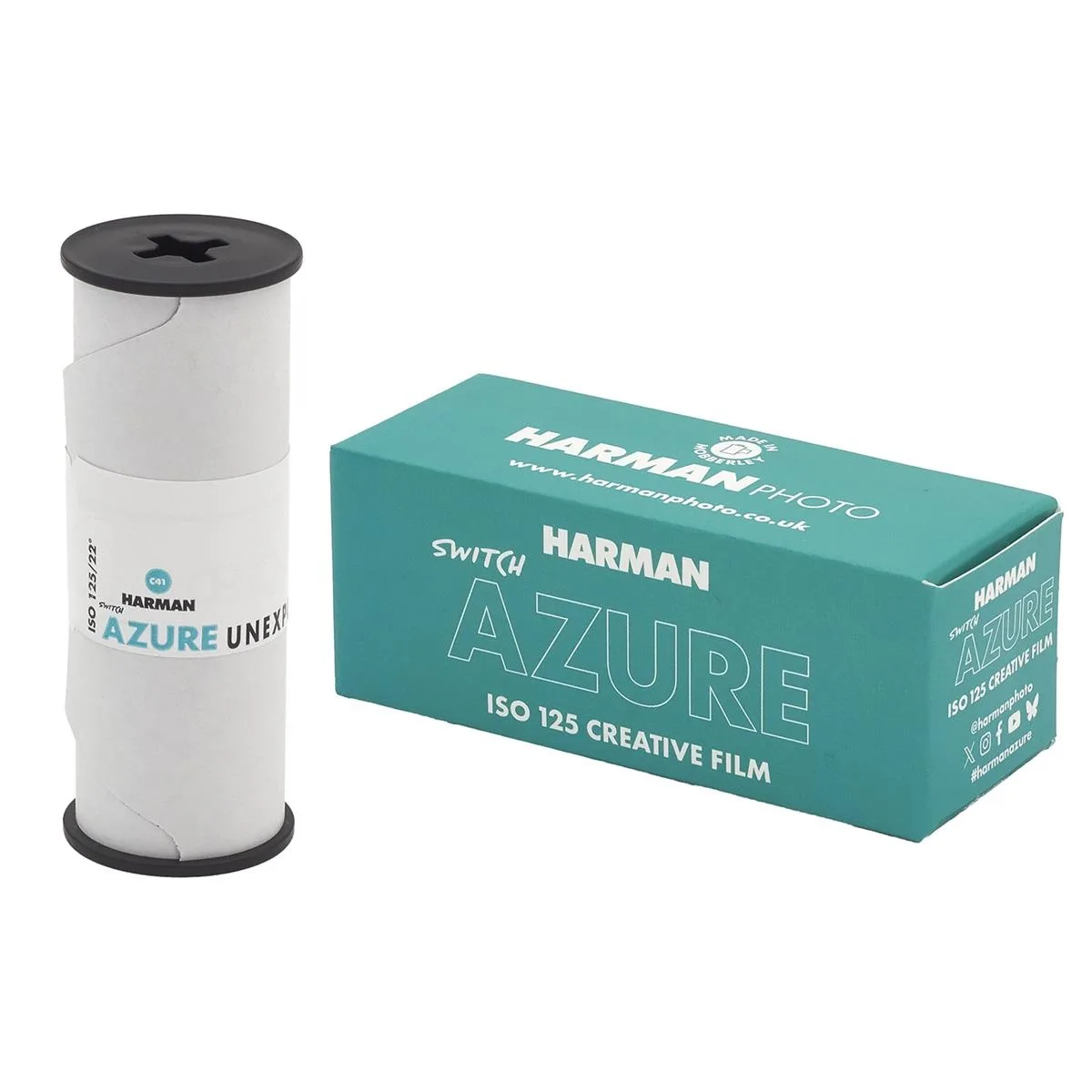 Harman Harman SWITCH AZURE 125 Creative Color Negative 120 Roll Film 125 ISO — product photo