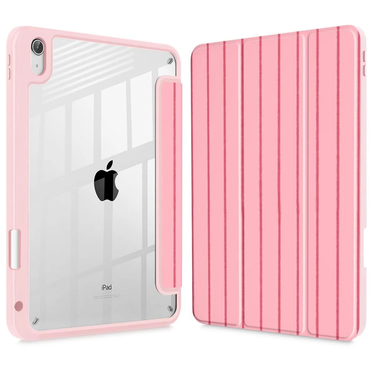 ARENTI ARENTI A3354 2 in 1 accessory iPad 11 11 inch 2025 iPad 10 10.9 inch 2022 Pink Stripe — product photo