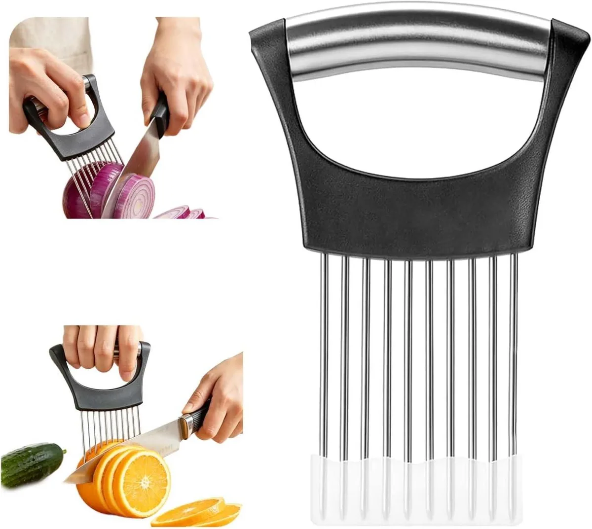  UpTuoLi onion-holder-orange-2 commercial kitchen appliance 4.1 in x 3 in x .71 in — product photo