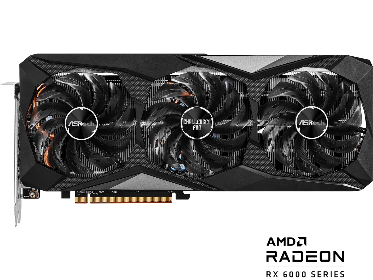 ASRock ASRock RX6600XT CLP 8GO graphics card — product photo