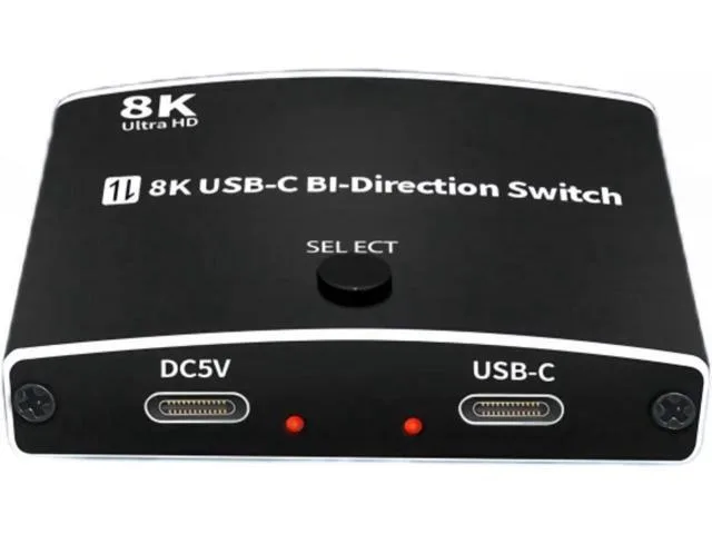 LORDWORLD LORDWORLD USB-C Bi-Directional KVM Switch 8K@60Hz 10Gbps PD 100W — product photo