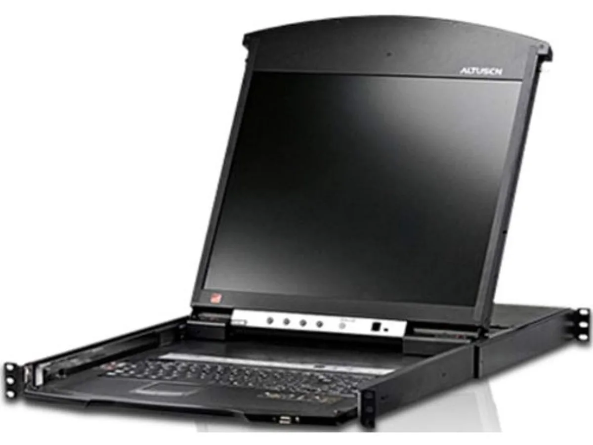 ATEN TECHNOLOGIES ATEN TECHNOLOGIES KL1516AiM Dual Rail LCD KVM Switch 12x KA7970 — product photo