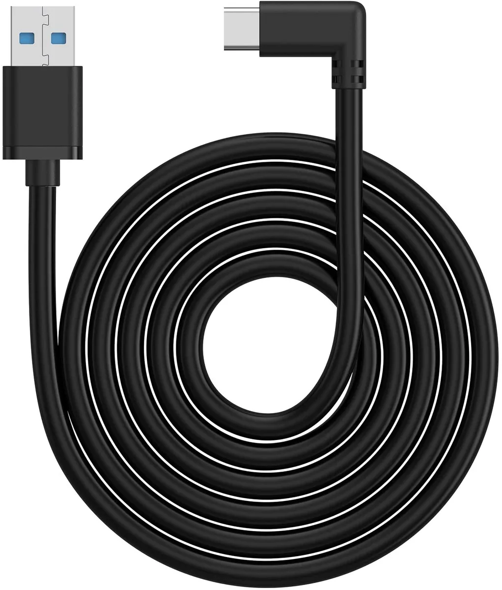 SMA SMA USB A to USB C cable 13ft 90° 5 Gbps — product photo